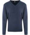 RX200 Pro RTX Pro Acrylic V Neck Sweater Navy colour image